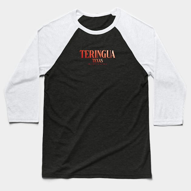 Teringua Baseball T-Shirt by zicococ